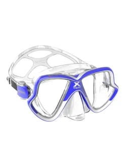 Mares X-Vision Mid Mask -Dive Roam Mares X Vision Mid Mask Clear Blue White