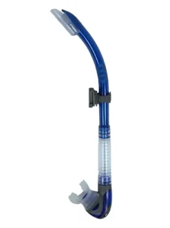 ODG Superflex Semidry Snorkel -Dive Roam ODG Superflex Snorkel Blue Clear