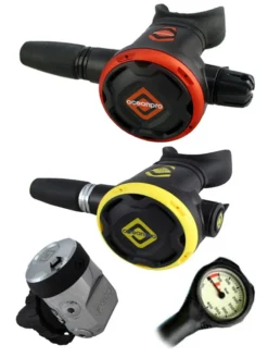 Ocean Pro F300 (DIN Or Yoke) / OP30 Torquay / OP20 & Free Termo Gauge -Dive Roam Ocean Pro F300 OP30 OP20 DIN Single