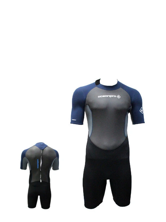 Ocean Pro Orbit 3mm Shortie Wetsuit Mens 1 Ocean Pro Orbit 3mm Shortie Wetsuit Mens