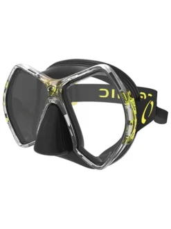 Oceanic Cyanea Dive Mask -Dive Roam Oceanic Cyanea Mask Black Yellow