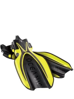 Oceanic Manta Ray Fin -Dive Roam Oceanic Manta Ray Fins Black Yellow