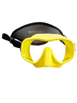 Oceanic Shadow Dive Mask -Dive Roam Oceanic Shadow Mask Sea Yellow