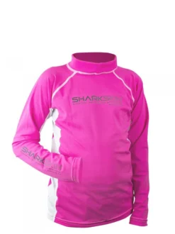 Sharkskin Rapid Dry Long Sleeve - Junior 8 Sharkskin Rapid Dry Long Sleeve - Junior -Dive Roam Rapid Dry Junior Long Sleeve Pink