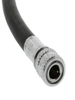 Rubber Black Low Pressure Inflator Hose (for BC, Drysuit Or Sidemount)