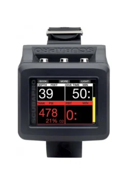 Scubapro G2 Dive Computer -Dive Roam Scubapro G2 Dive Computer Front View Red Text