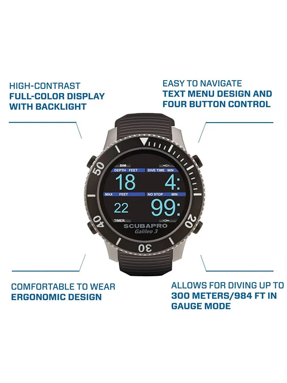 Scubapro G3 Dive Computer 4 Scubapro G3 Dive Computer - Image 4