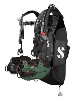 Scubapro Hydros Pro BCD Female -Dive Roam Scubapro Hydros Pro Army Green