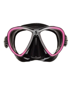 Scubapro Synergy Twin Trufit Dive Mask -Dive Roam Scubapro Synergy Trufit Mask Pink Black
