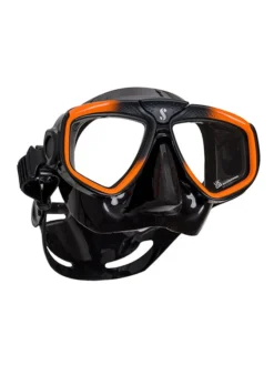 Scubapro Zoom Evo Dive Mask 23 Scubapro Zoom Evo Dive Mask -Dive Roam Scubaproo Zoom Evo Black Orange