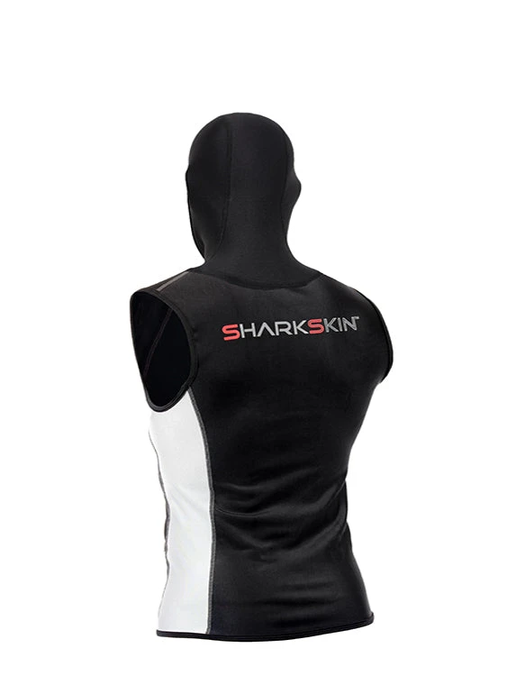 Sharkskin Chillproof Hooded Vest Full Zip - Mens 2 Sharkskin Chillproof Hooded Vest Full Zip - Mens - Image 2