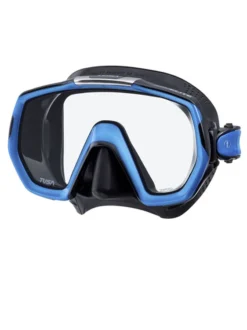TUSA Freedom Elite Dive Mask -Dive Roam TUSA Freedom Elite Mask Black Fishtail Blue FB
