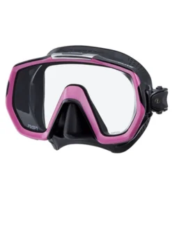TUSA Freedom Elite Dive Mask -Dive Roam TUSA Freedom Elite Mask Black Hot Pink