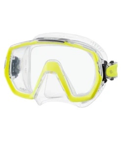 TUSA Freedom Elite Dive Mask -Dive Roam TUSA Freedom Elite Mask Clear Fluoro Yellow FY