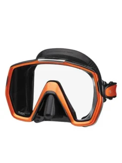 TUSA Freedom HD Dive Mask -Dive Roam TUSA Freedom HD Black Electric Orange BK EO