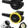 TUSA RS1001 Regulator Set: R1000 / S0001 / SS0001 Octopus & Free Termo Gauge