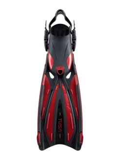 Tusa Solla Fins (Open-Heel) -Dive Roam TUSA SF 22 Solla Fins Black Metallic Red MDR