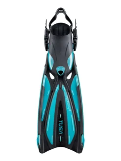 Tusa Solla Fins (Open-Heel) -Dive Roam TUSA SF 22 Solla Fins Black Ocean Green OG