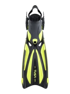 Tusa Solla Fins (Open-Heel) -Dive Roam TUSA SF 22 Solla Fins Black Yellow FY