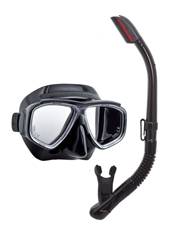 TUSA Sport Splendive 2 Prescription Snorkel Set (with Corrective Lenses) 1 TUSA Sport Splendive 2 Prescription Snorkel Set (with Corrective Lenses)