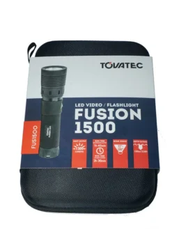 Tovatec Fusion 1500 Rechargeable Dive Torch (1500 Lumen) -Dive Roam Tovatec Fusion 1500 in Box