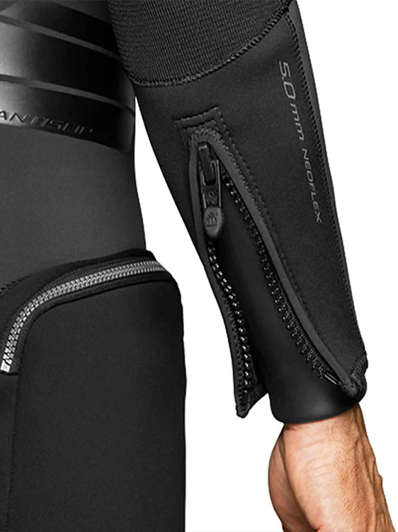 Waterproof W7 Wetsuit 5mm Mens 8 Waterproof W7 Wetsuit 5mm Mens - Image 8