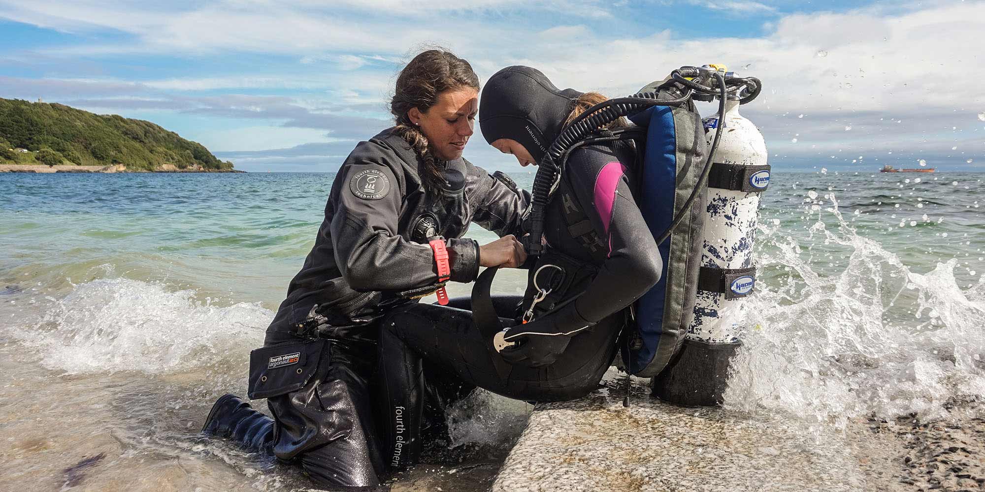 Dive Roam -Dive Roam getting ready